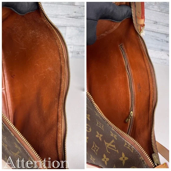 LOUIS VUITTON Monogram Canvas Shoulder Bag VINTAGE - Picture 6 of 17